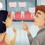 woman considering a dental crown after root canal